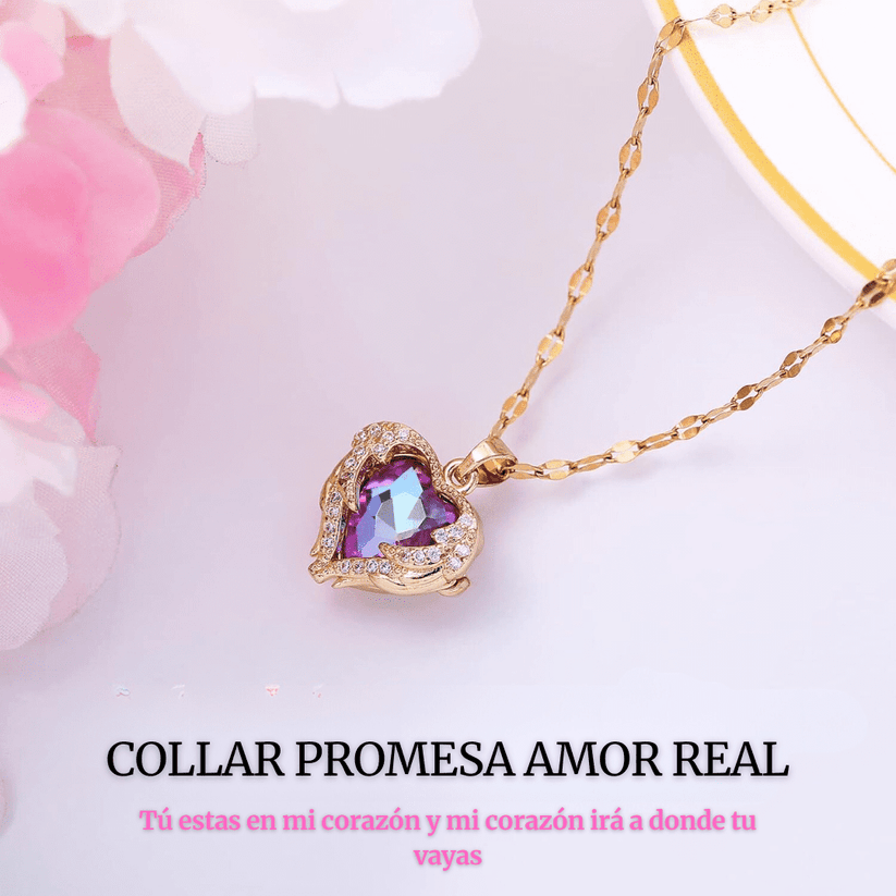 EDICION LIMITADA! COLLAR PROMESA AMOR REAL💞