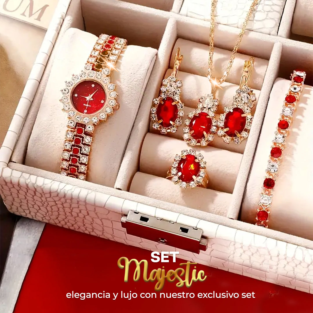 ¡JOYERÍA EXCLUSIVA! SET MAJESTIC😍